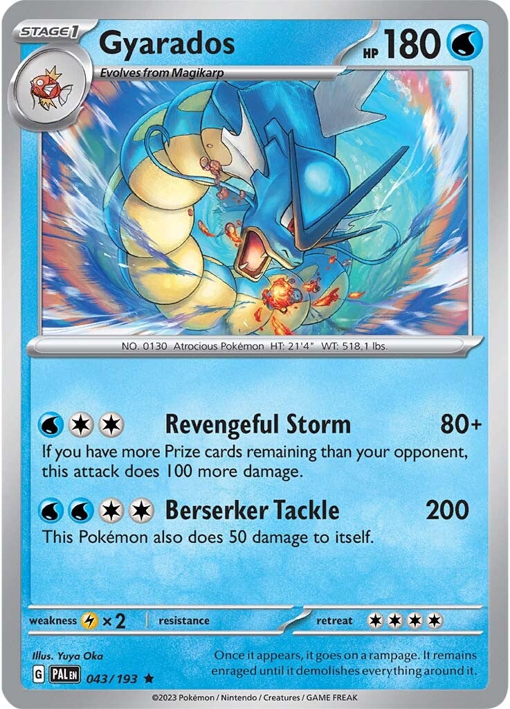 Gyarados (043/193) [Scarlet & Violet: Paldea Evolved] | Tabernacle Games