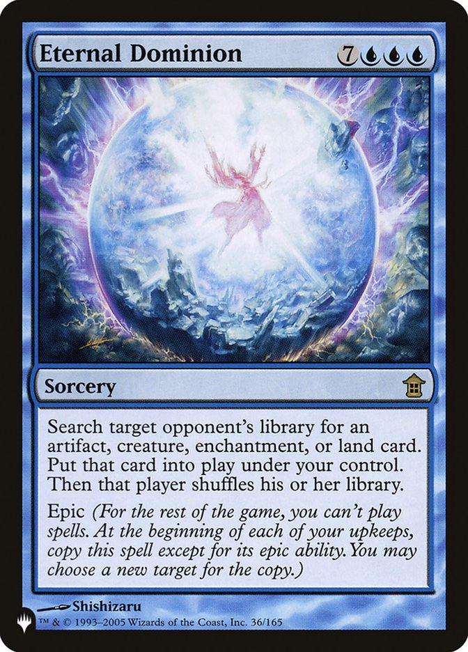 Eternal Dominion [The List] | Tabernacle Games