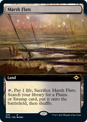 Marsh Flats (Extended Art) [Modern Horizons 2] | Tabernacle Games