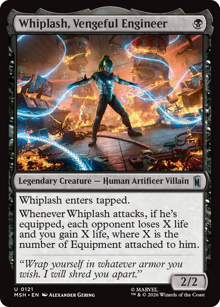 Whiplash, Vengeful Engineer [Marvel Super Heroes] | Tabernacle Games