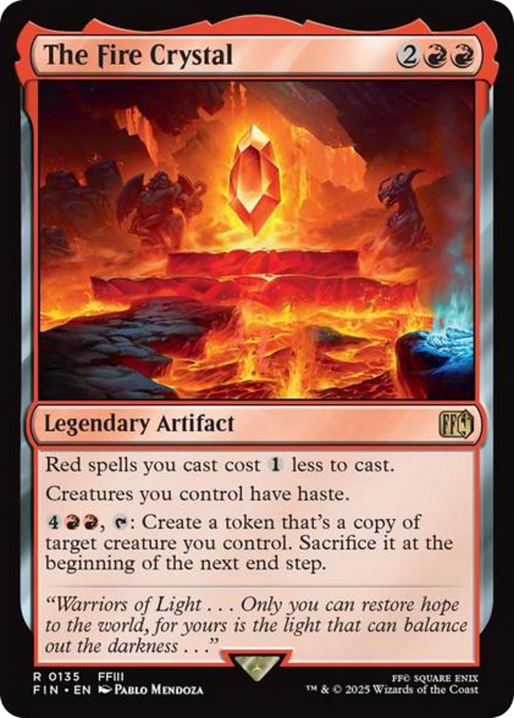 The Fire Crystal [FINAL FANTASY] | Tabernacle Games