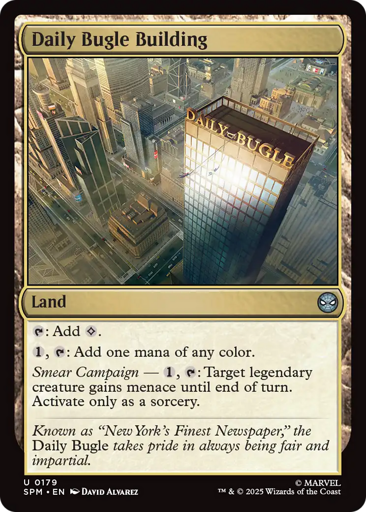 Daily Bugle Building [Marvel's Spider-Man] | Tabernacle Games