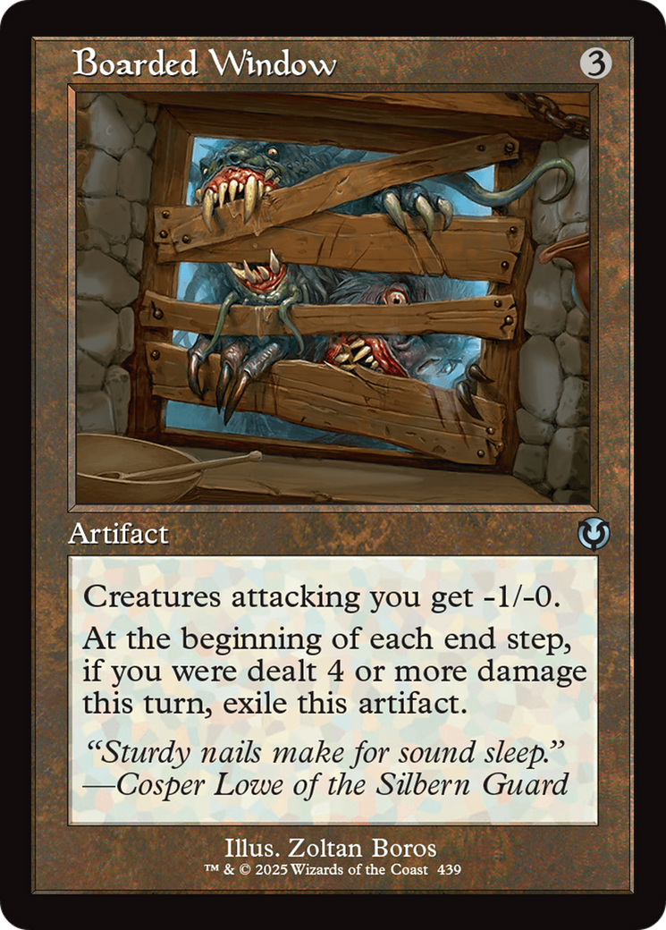 Boarded Window (Retro Frame) [Innistrad Remastered] | Tabernacle Games