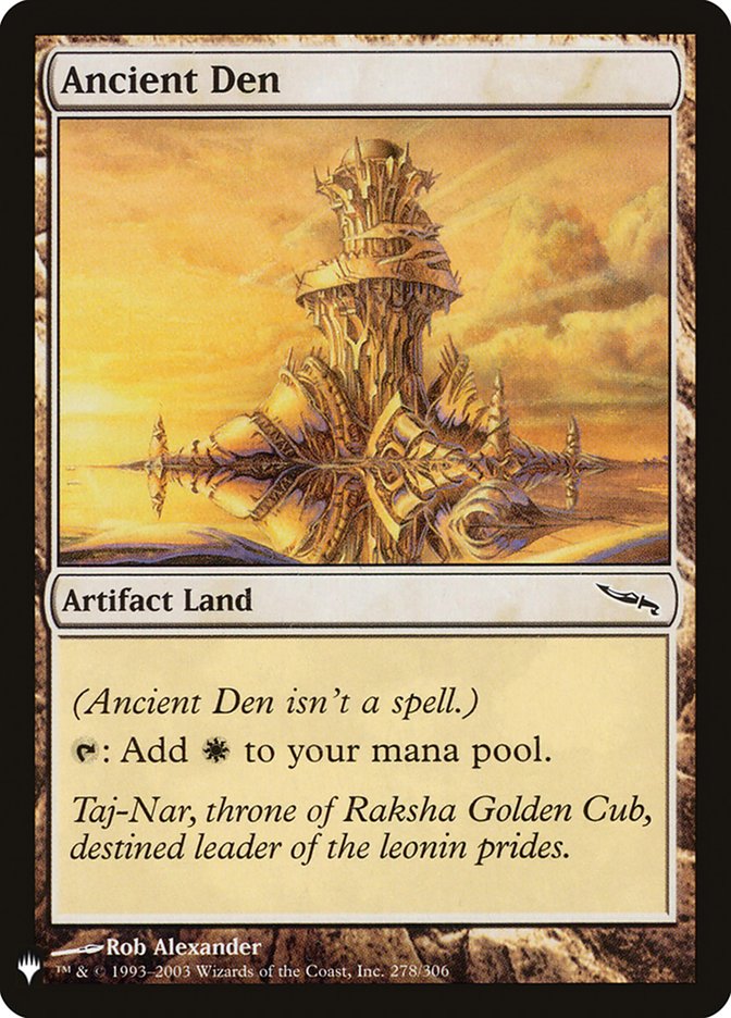 Ancient Den [Mystery Booster] | Tabernacle Games