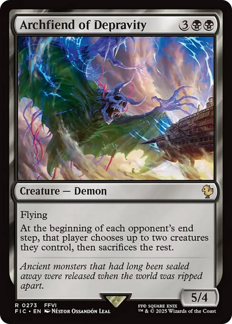 Archfiend of Depravity [FINAL FANTASY Commander] | Tabernacle Games