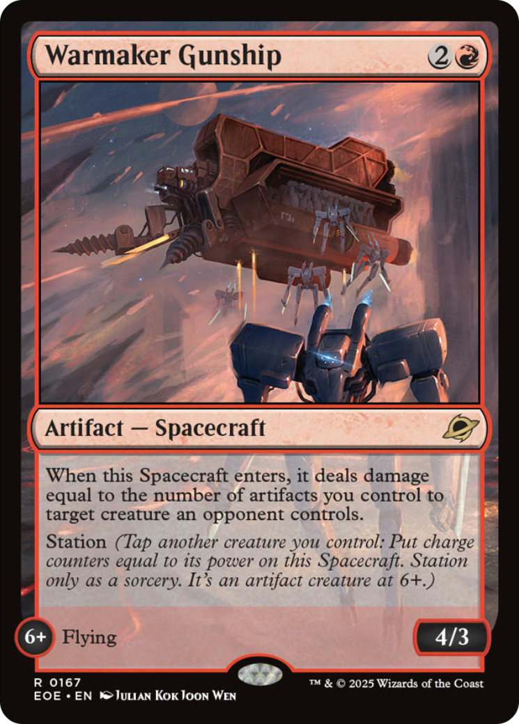 Warmaker Gunship [Edge of Eternities] | Tabernacle Games