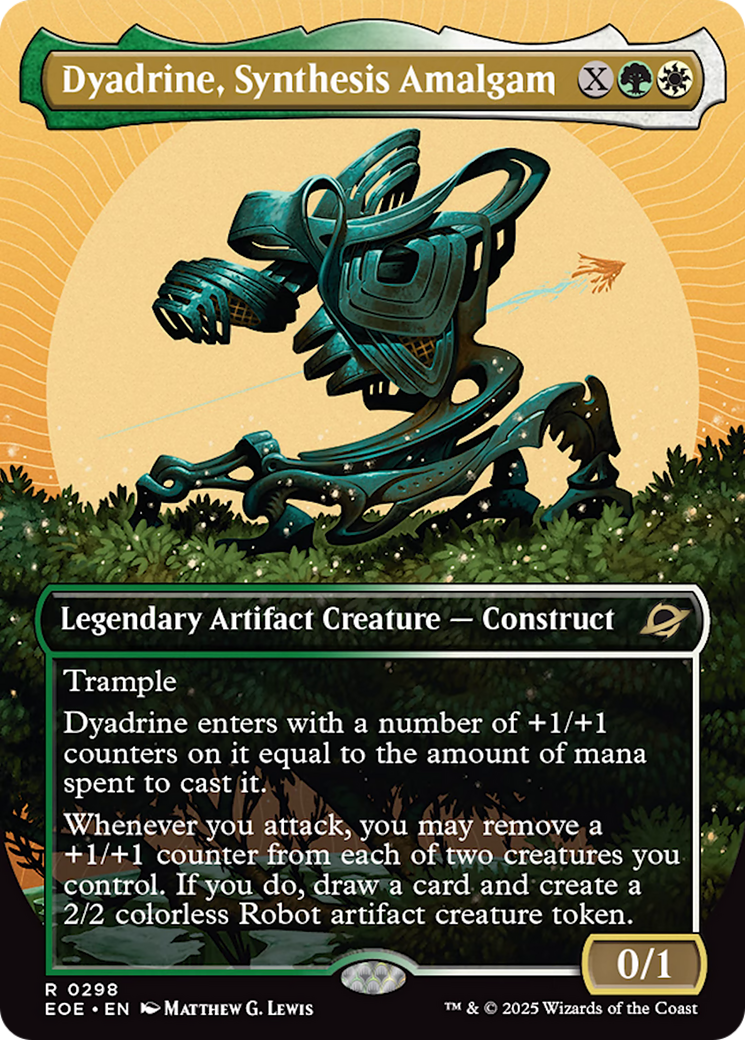 Dyadrine, Synthesis Amalgam (Borderless) [Edge of Eternities] | Tabernacle Games