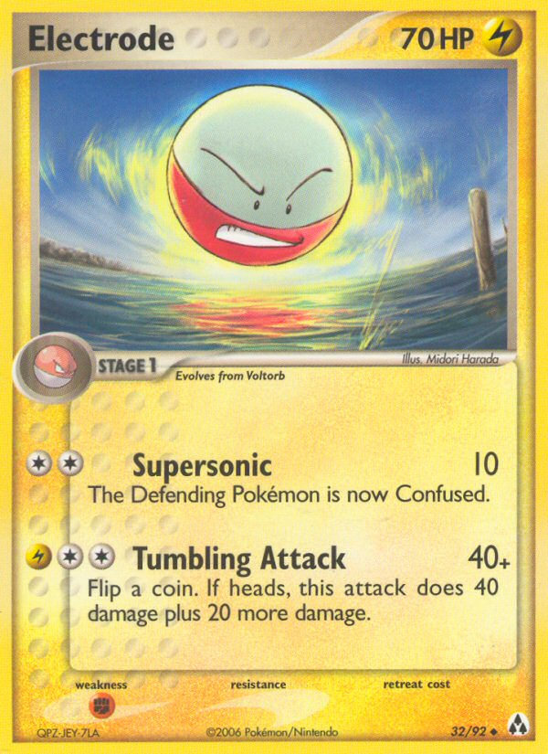 Electrode (32/92) [EX: Legend Maker] | Tabernacle Games