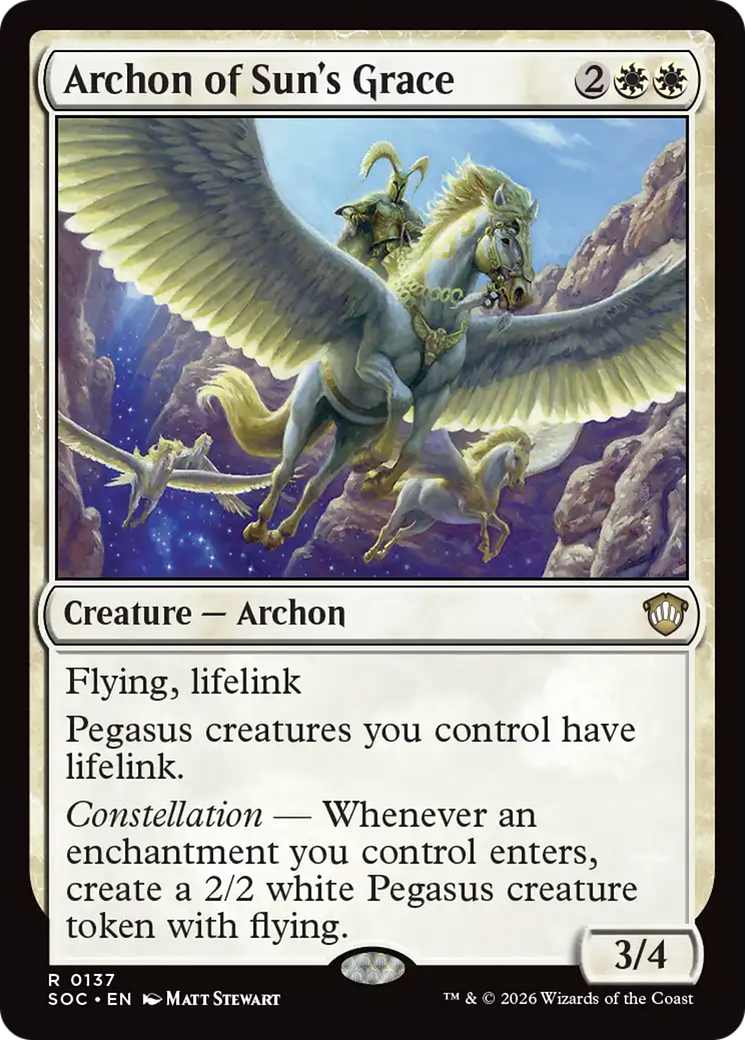 Archon of Sun's Grace [Secrets of Strixhaven Commander] | Tabernacle Games