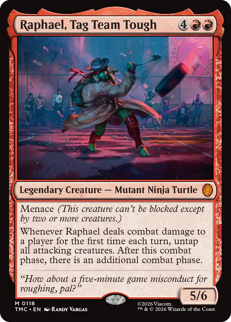 Raphael, Tag Team Tough [Teenage Mutant Ninja Turtles Commander] | Tabernacle Games