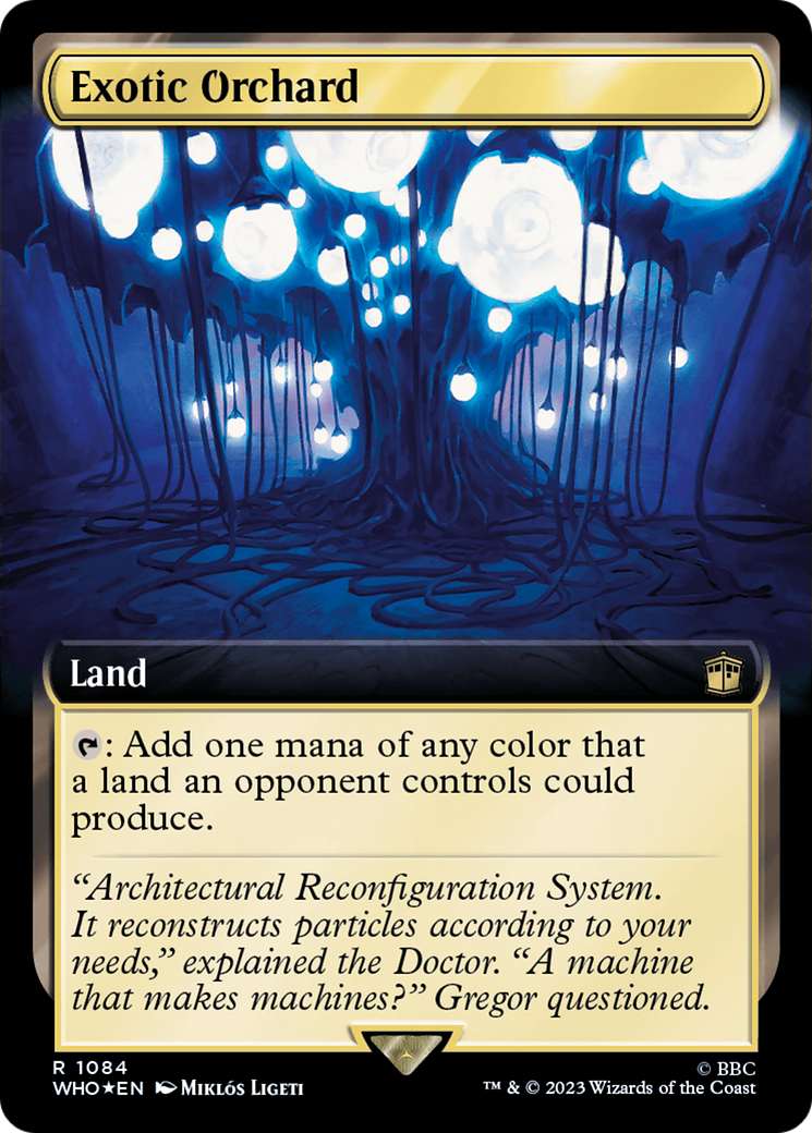 Exotic Orchard (Extended Art) (Surge Foil) [Doctor Who] | Tabernacle Games