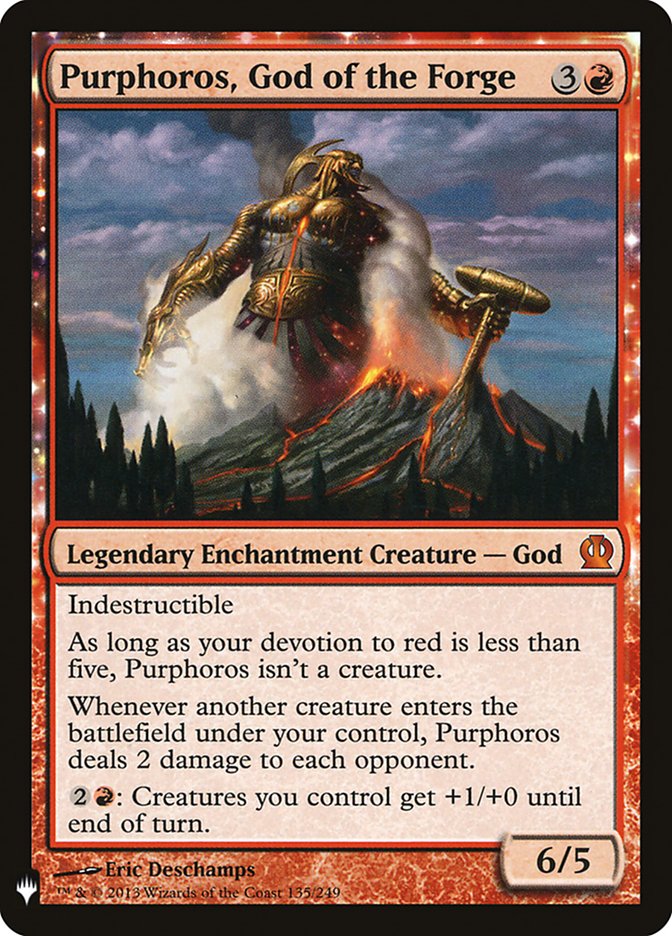 Purphoros, God of the Forge [Mystery Booster] | Tabernacle Games