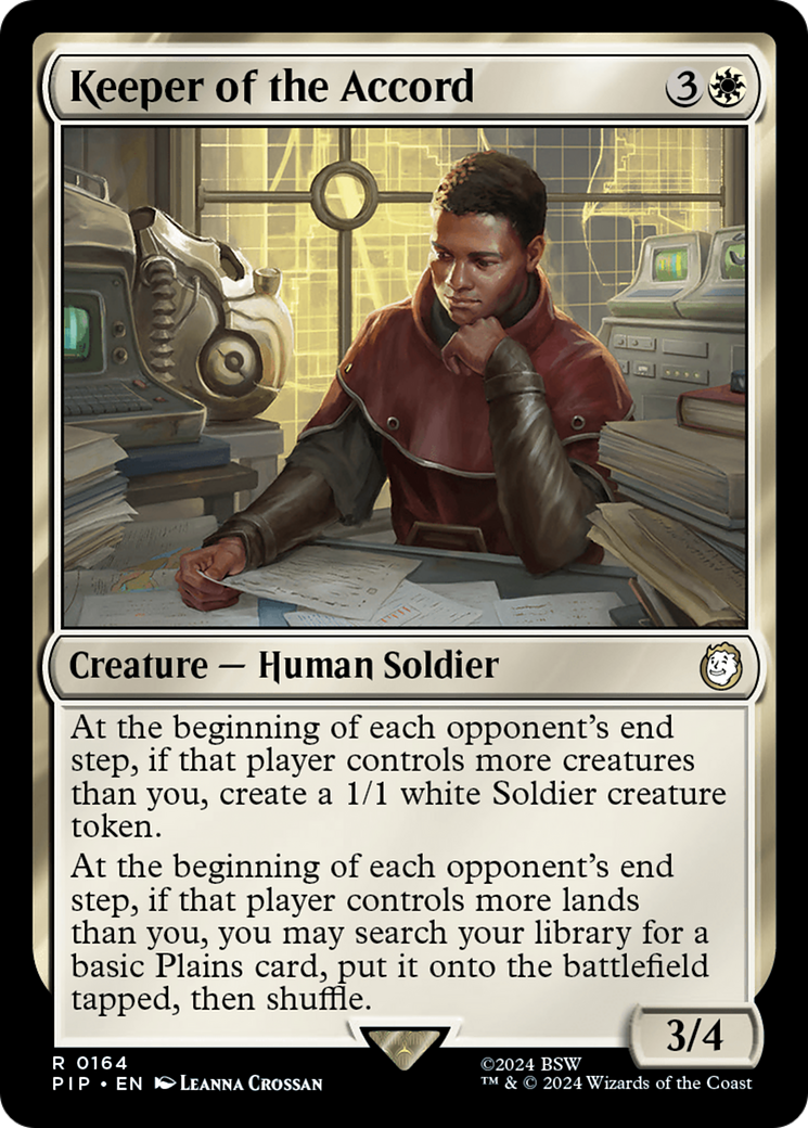 Keeper of the Accord [Fallout] | Tabernacle Games