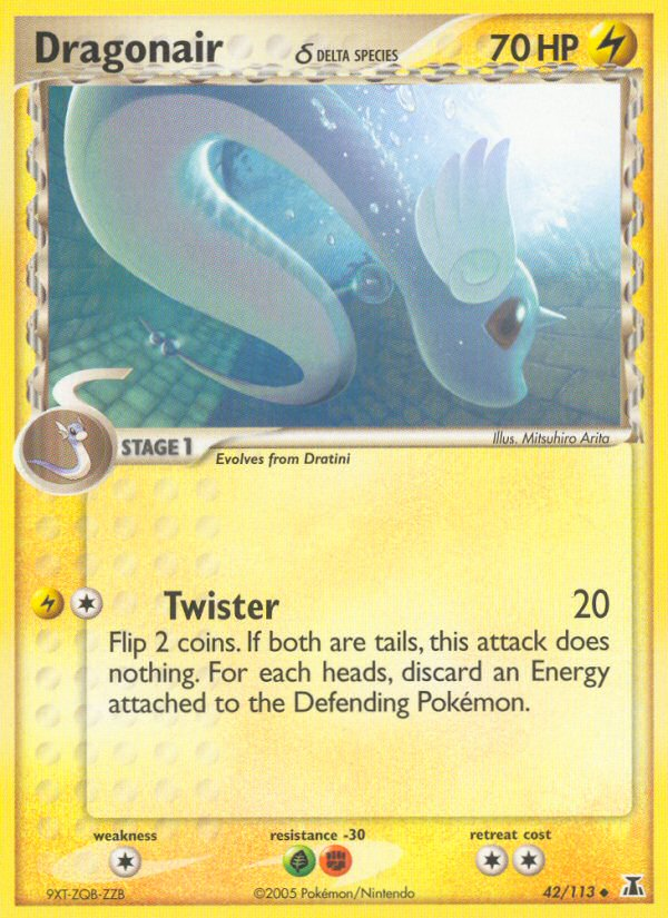 Dragonair (42/113) (Delta Species) [EX: Delta Species] | Tabernacle Games
