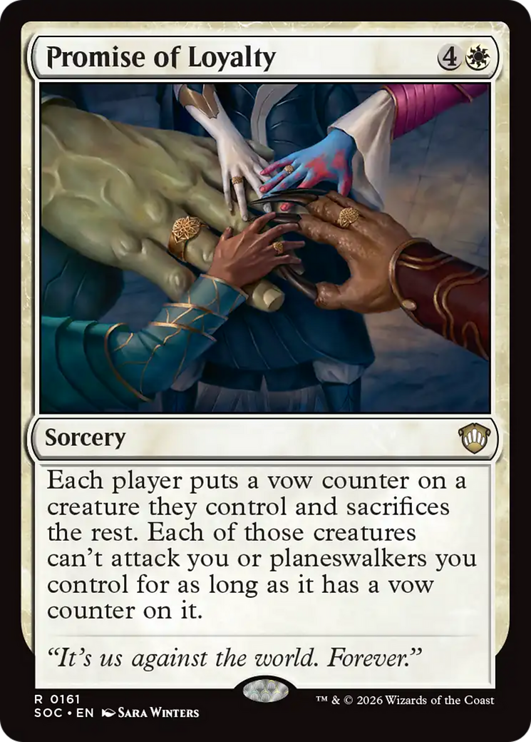 Promise of Loyalty [Secrets of Strixhaven Commander] | Tabernacle Games