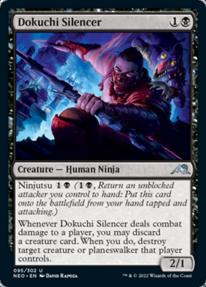 Dokuchi Silencer [Kamigawa: Neon Dynasty] | Tabernacle Games