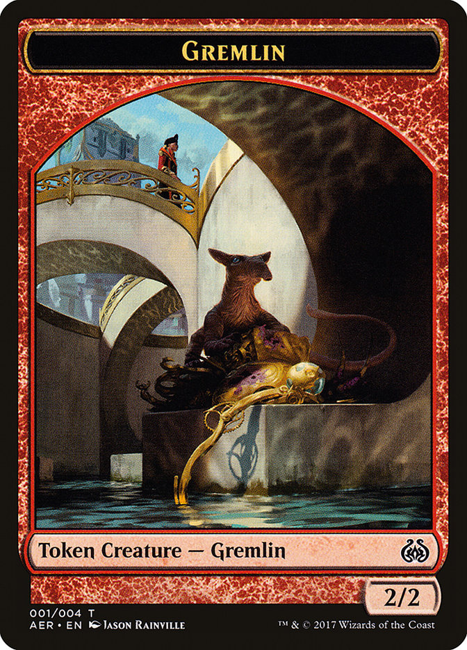 Gremlin Token [Aether Revolt Tokens] | Tabernacle Games