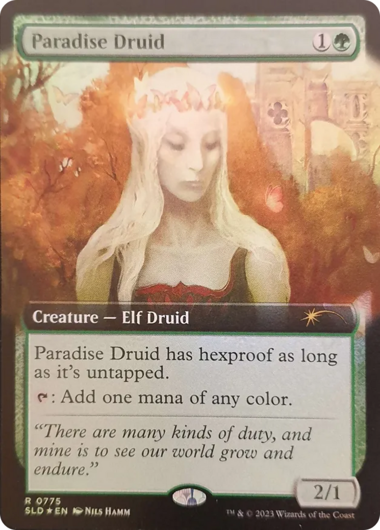 Paradise Druid (Extended Art) [Secret Lair Drop Series] | Tabernacle Games