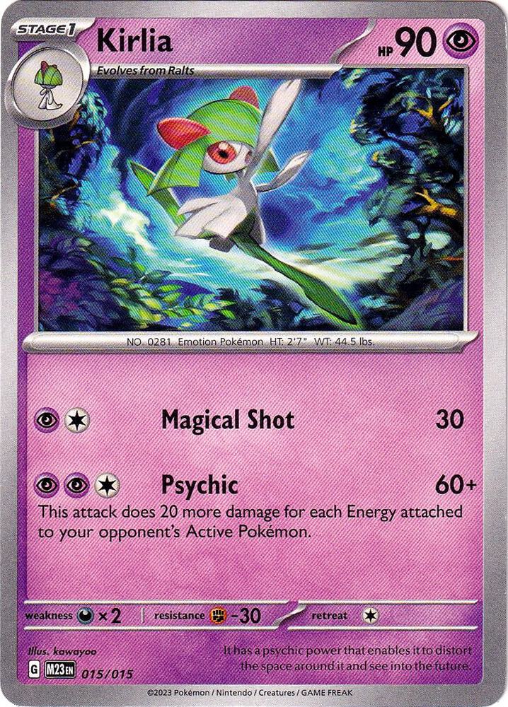 Kirlia (015/015) [McDonald's Promos: 2023 Collection] | Tabernacle Games