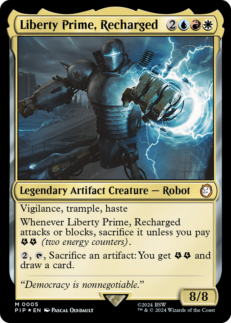 Liberty Prime, Recharged [Fallout] | Tabernacle Games