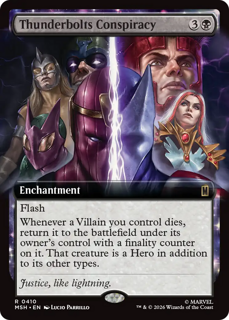 Thunderbolts Conspiracy (Extended Art) [Marvel Super Heroes] | Tabernacle Games