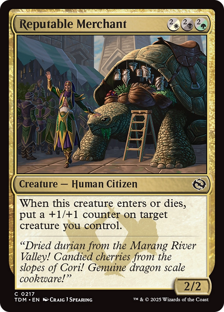 Reputable Merchant [Tarkir: Dragonstorm] | Tabernacle Games