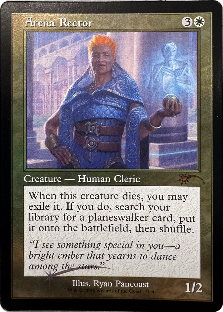 Arena Rector (Retro Frame) [Secret Lair Drop Series] | Tabernacle Games