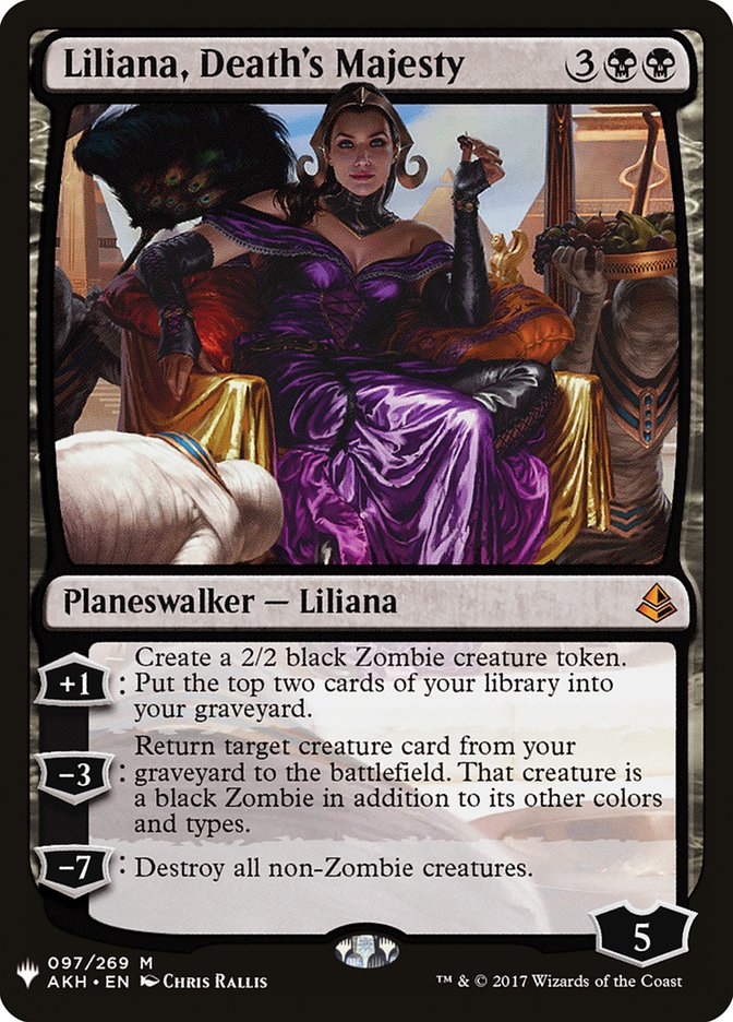 Liliana, Death's Majesty [Mystery Booster] | Tabernacle Games