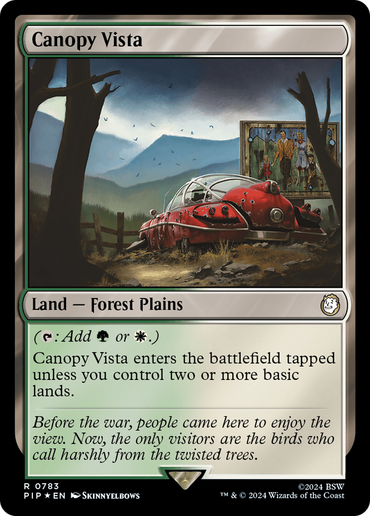 Canopy Vista (Surge Foil) [Fallout] | Tabernacle Games
