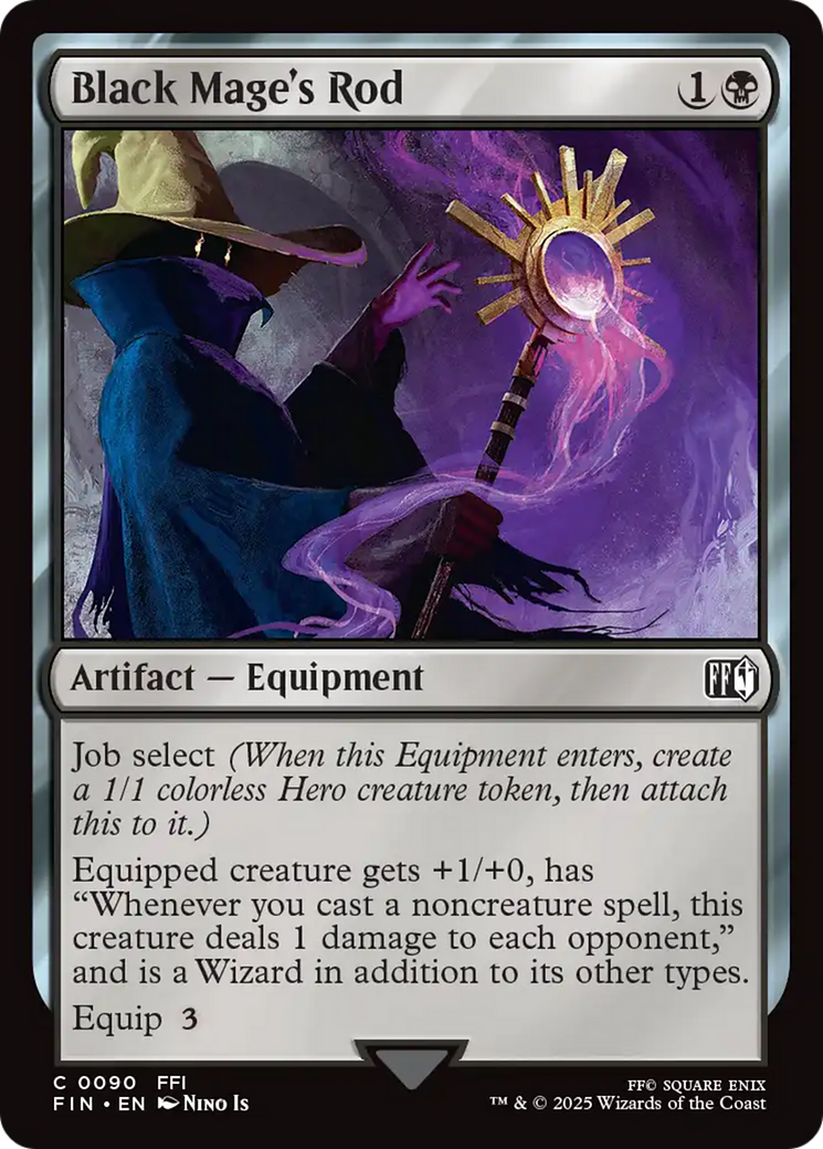 Black Mage's Rod [FINAL FANTASY] | Tabernacle Games