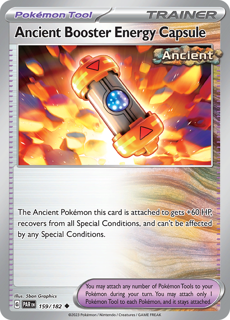 Ancient Booster Energy Capsule (159/182) [Scarlet & Violet: Paradox Rift] | Tabernacle Games