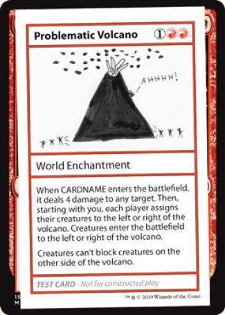 Problematic Volcano (2021 Edition) [Mystery Booster Playtest Cards] | Tabernacle Games