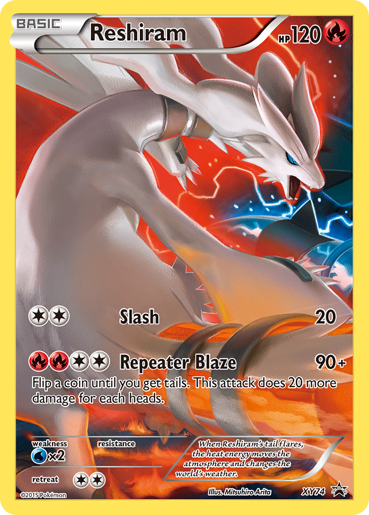 Reshiram (XY74) [XY: Black Star Promos] | Tabernacle Games