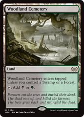 Woodland Cemetery [Duskmourn: House of Horror Commander] | Tabernacle Games