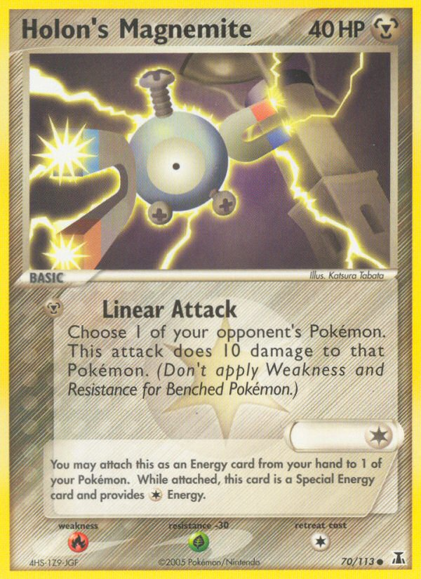 Holon's Magnemite (70/113) [EX: Delta Species] | Tabernacle Games