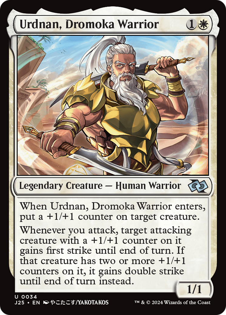 Urdnan, Dromoka Warrior (Anime) [Foundations Jumpstart] | Tabernacle Games