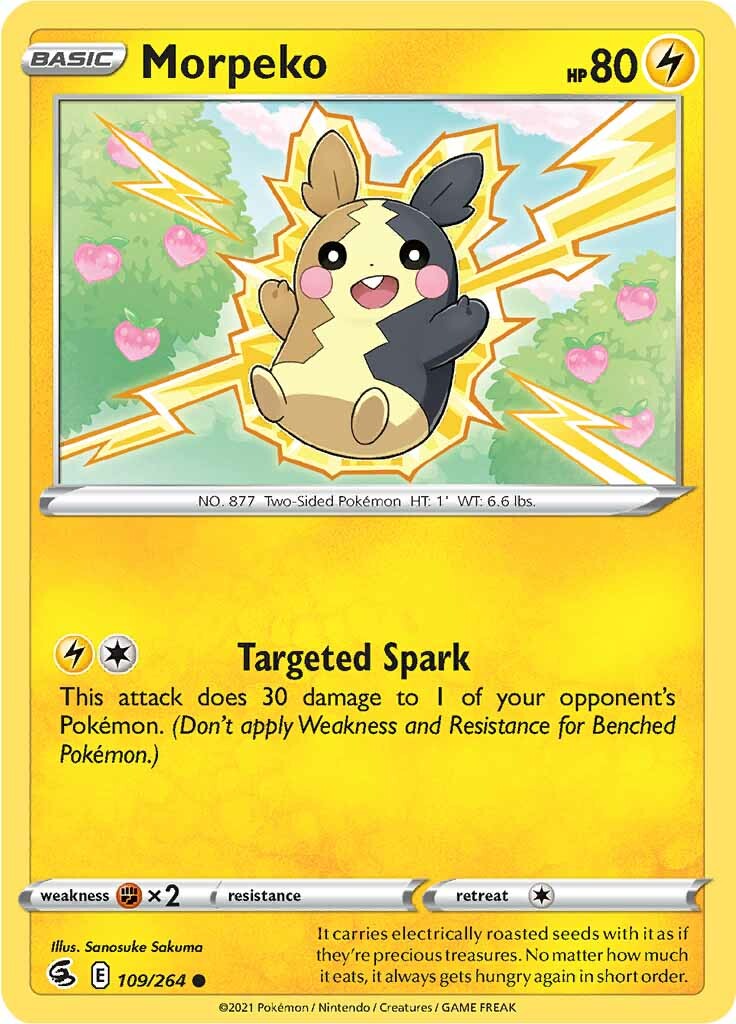 Morpeko (109/264) [Sword & Shield: Fusion Strike] | Tabernacle Games