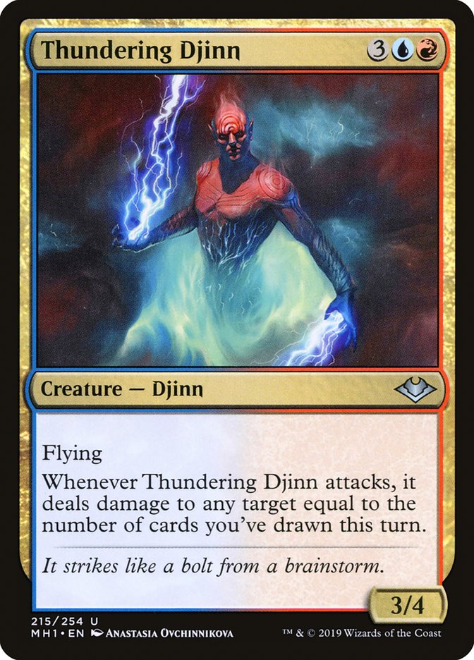 Thundering Djinn [Modern Horizons] | Tabernacle Games