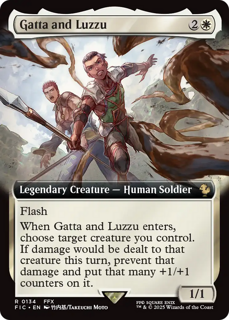 Gatta and Luzzu (Extended Art) [FINAL FANTASY Commander] | Tabernacle Games