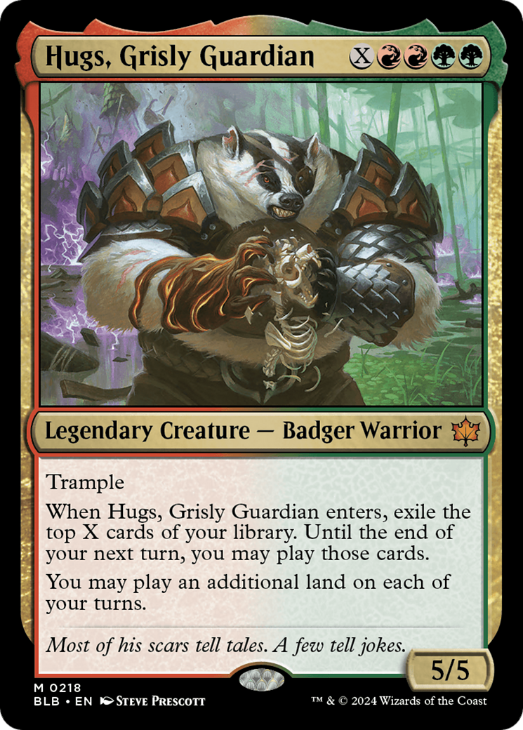 Hugs, Grisly Guardian [Bloomburrow] | Tabernacle Games