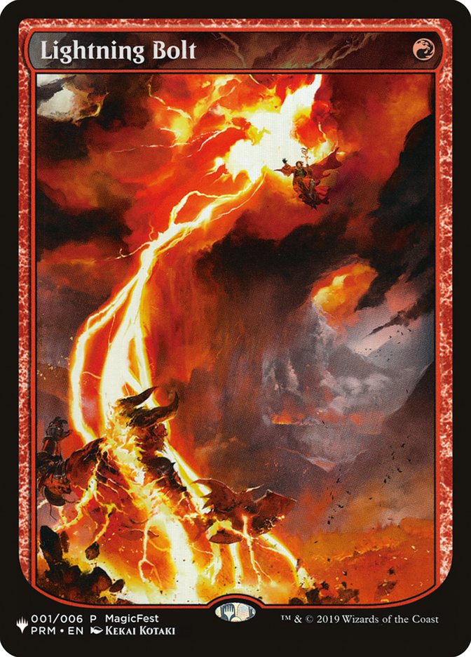 Lightning Bolt (001/006) [The List] | Tabernacle Games