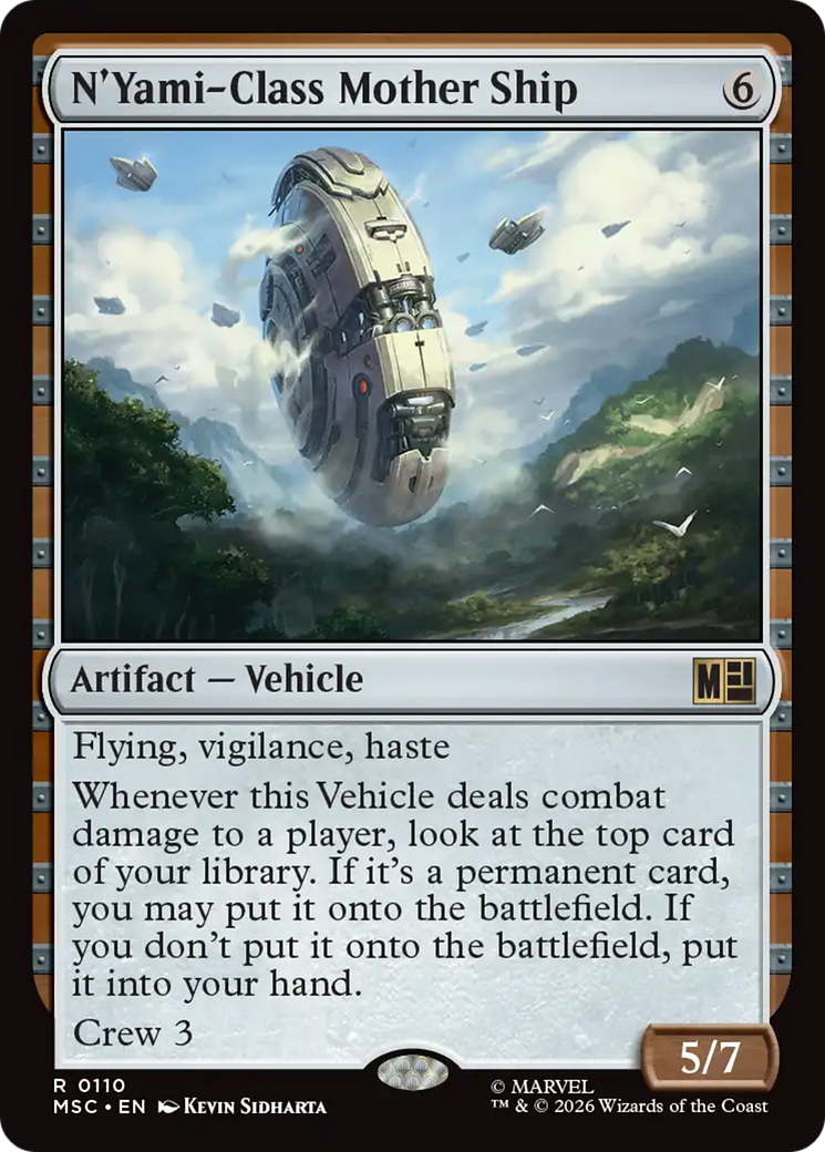 N'Yami-Class Mother Ship [Marvel Super Heroes Commander] | Tabernacle Games