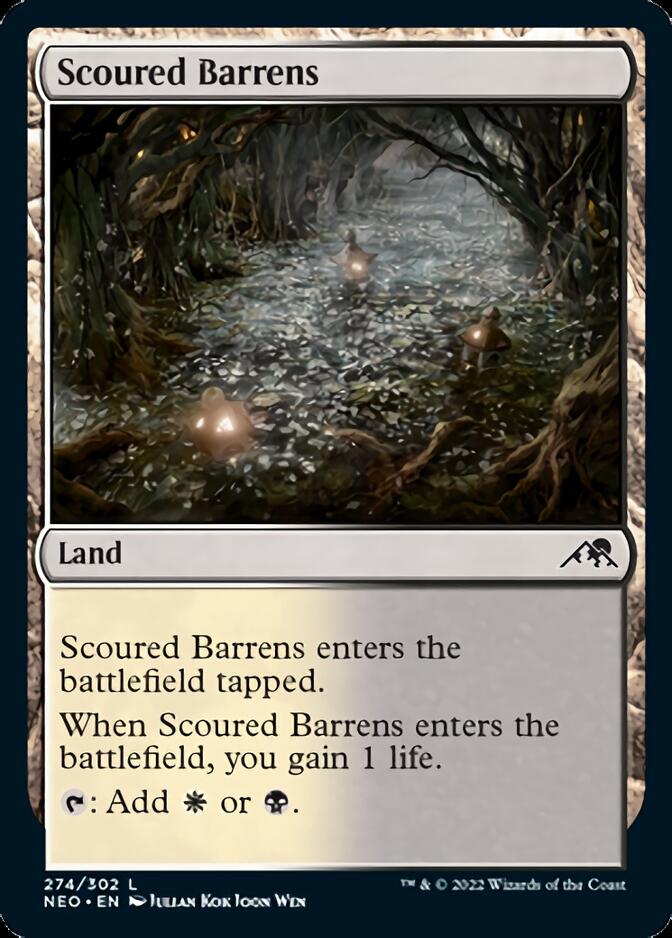 Scoured Barrens [Kamigawa: Neon Dynasty] | Tabernacle Games