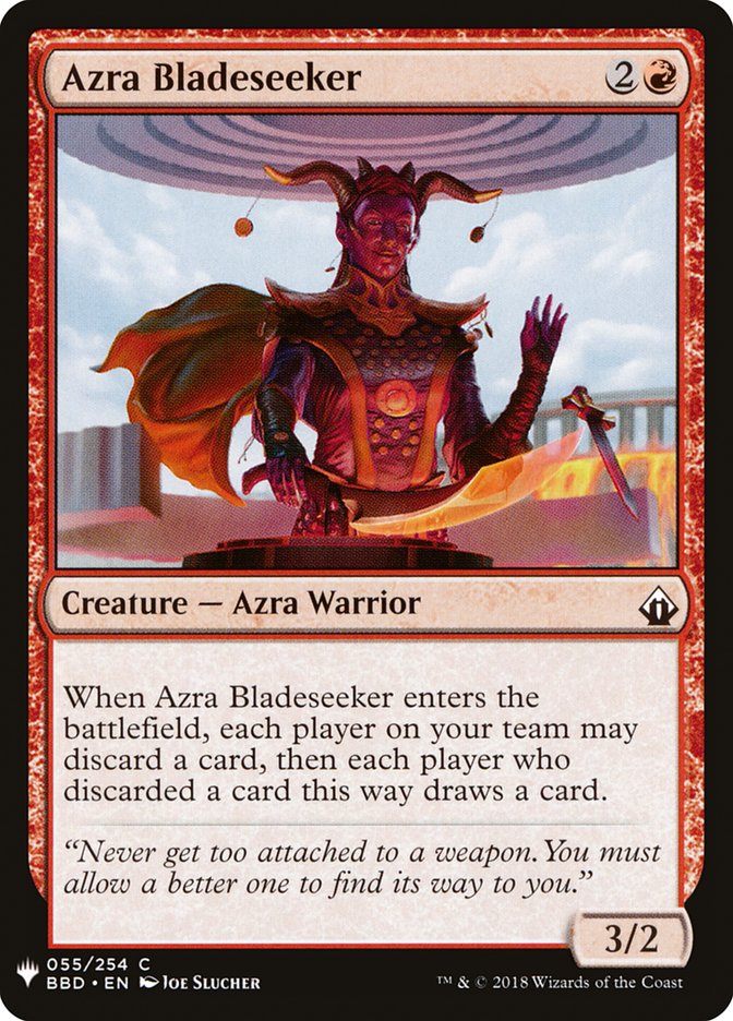 Azra Bladeseeker [Mystery Booster] | Tabernacle Games