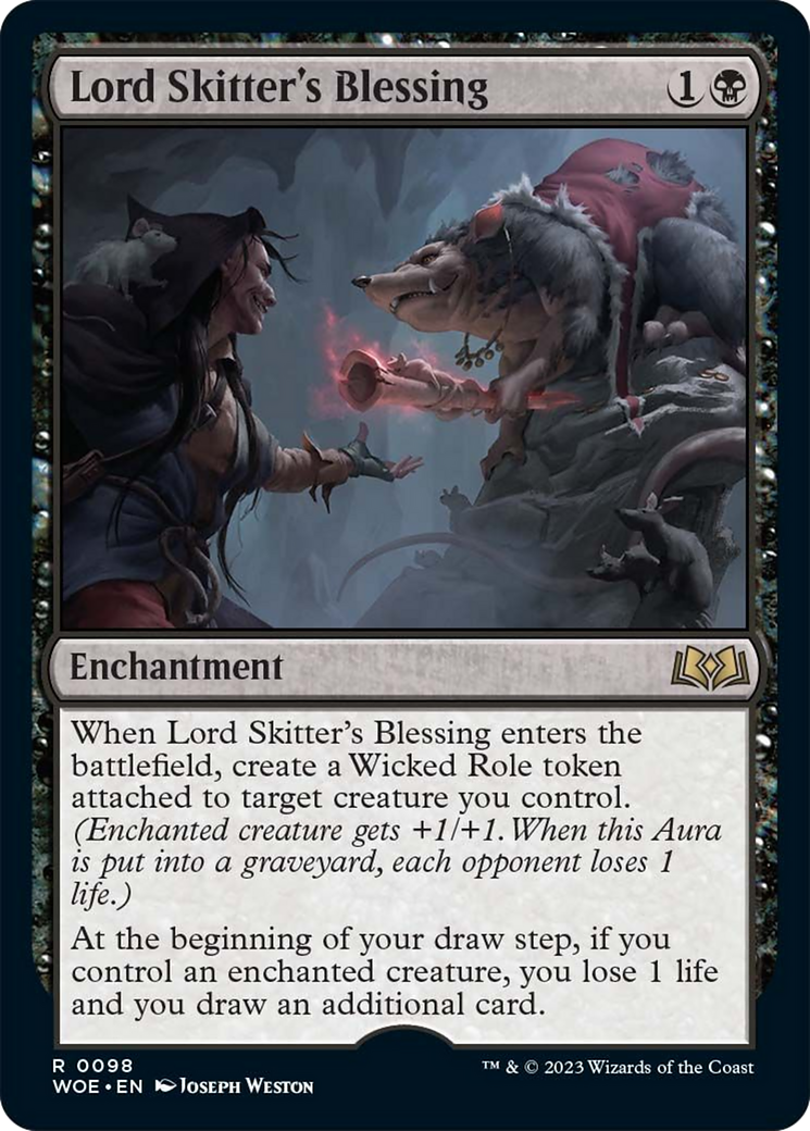 Lord Skitter's Blessing [Wilds of Eldraine] | Tabernacle Games