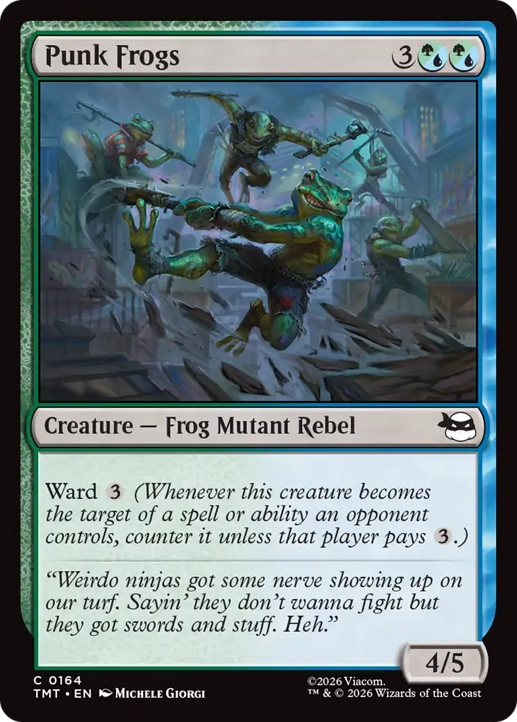 Punk Frogs [Teenage Mutant Ninja Turtles] | Tabernacle Games