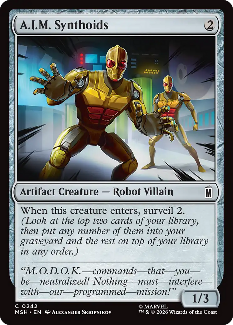 A.I.M. Synthoids [Marvel Super Heroes] | Tabernacle Games
