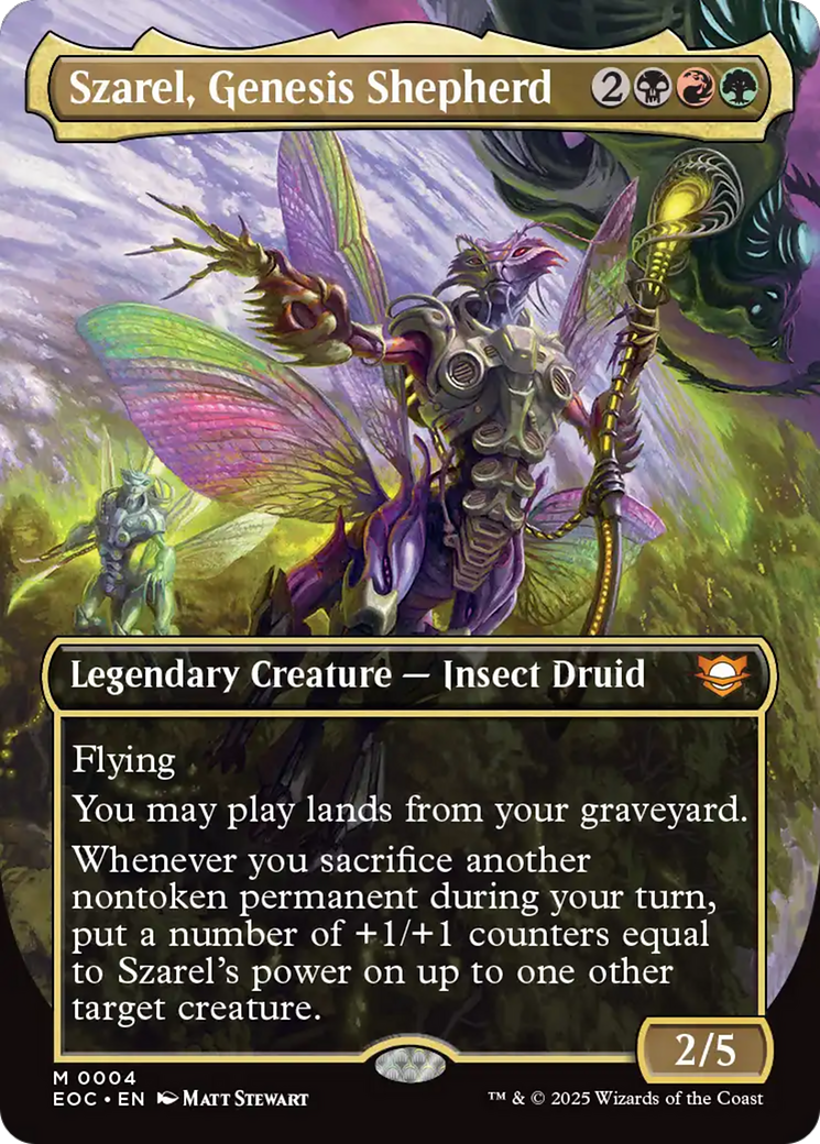 Szarel, Genesis Shepherd (Borderless) [Edge of Eternities Commander] | Tabernacle Games