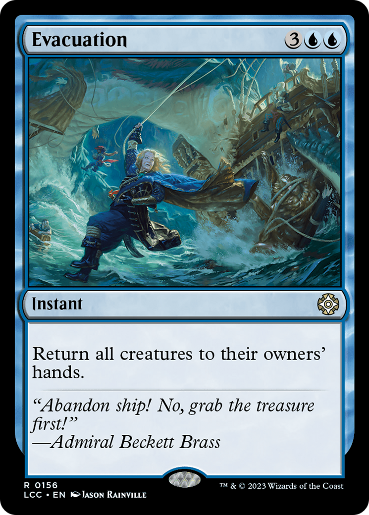 Evacuation [The Lost Caverns of Ixalan Commander] | Tabernacle Games