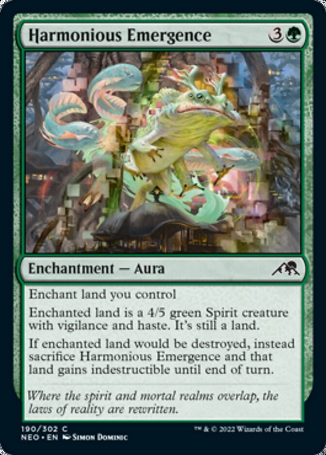 Harmonious Emergence [Kamigawa: Neon Dynasty] | Tabernacle Games